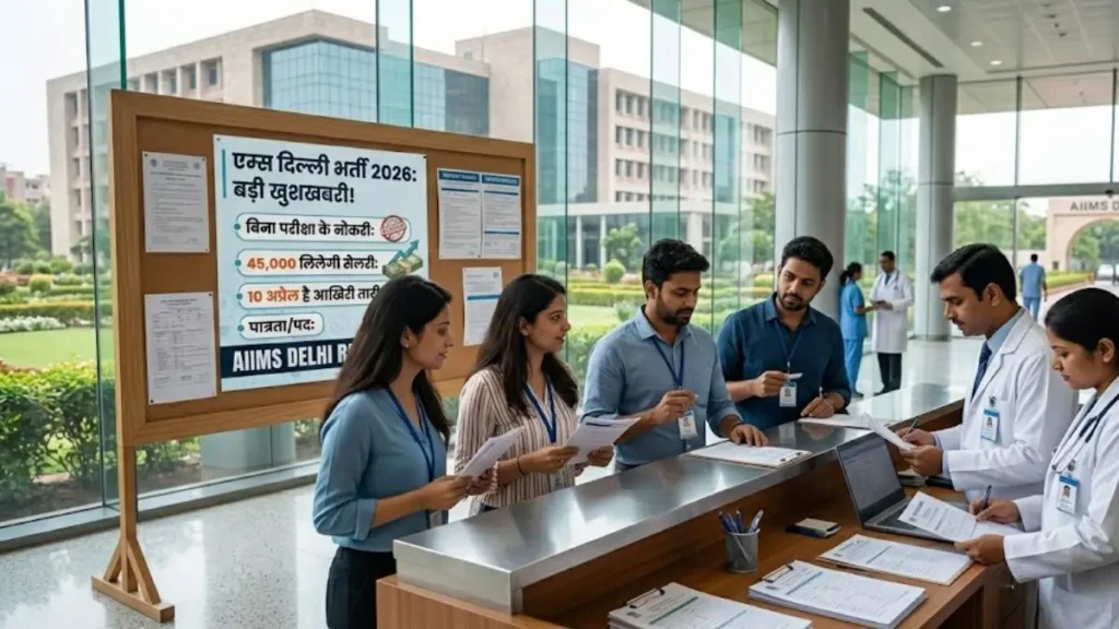 AIIMS Delhi Recruitment 2026 Update