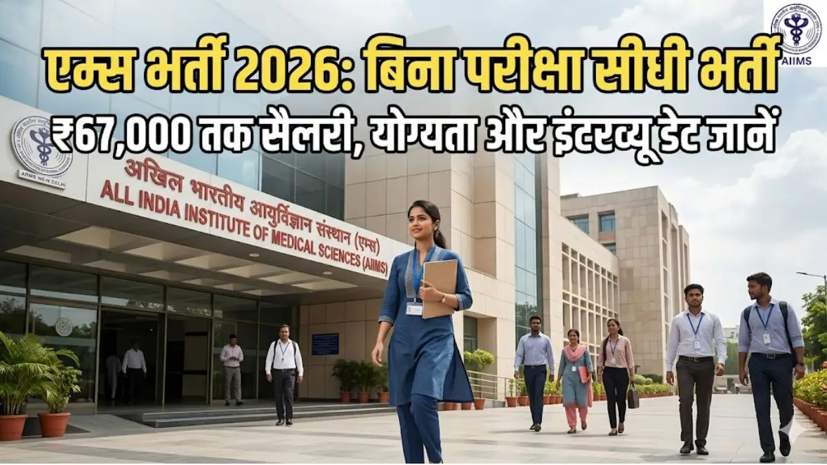 AIIMS Jobs 2026
