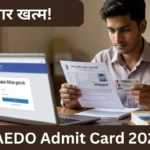 BPSC ने जारी किया BPSC AEDO Admit Card 2026! ऐसे करें डाउनलोड
