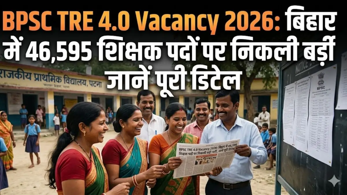 BPSC TRE 4.0 Vacancy 2026