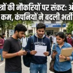 BTech jobs crisis 2026: छात्रों की नौकरियों पर संकट: ऑफर वापस, स्टाइपेंड कम, कंपनियों ने बदली भर्ती रणनीति