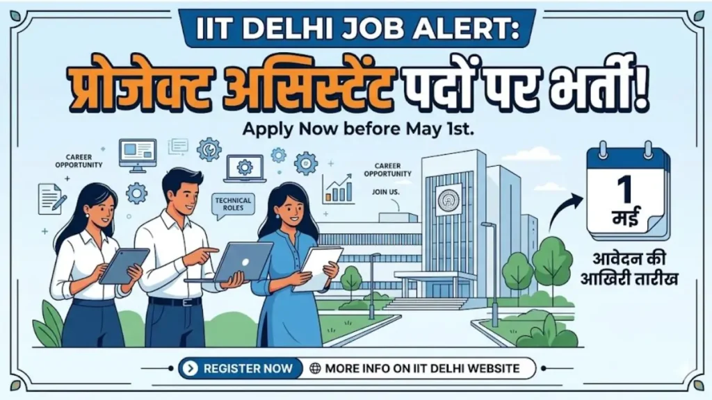 IIT Delhi Job Alert