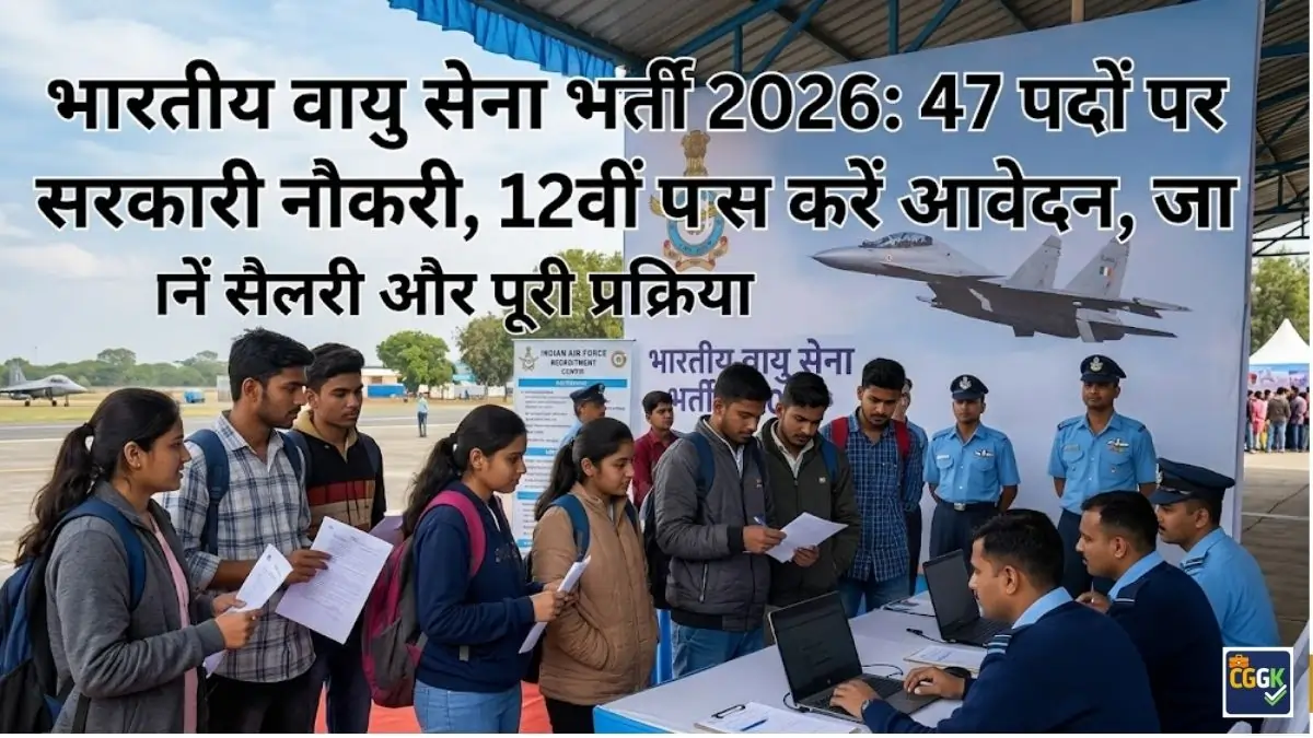 Indian Air Force Recruitment 2026