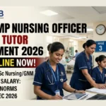 MPESB MP Nursing Officer & Sister Tutor Recruitment 2026: बिना देरी करें अप्लाई! Nursing भर्ती 2026 की लास्ट डेट नजदीक