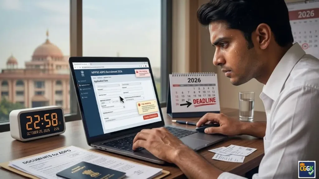 MPPSC ADPO Recruitment 2026 Update