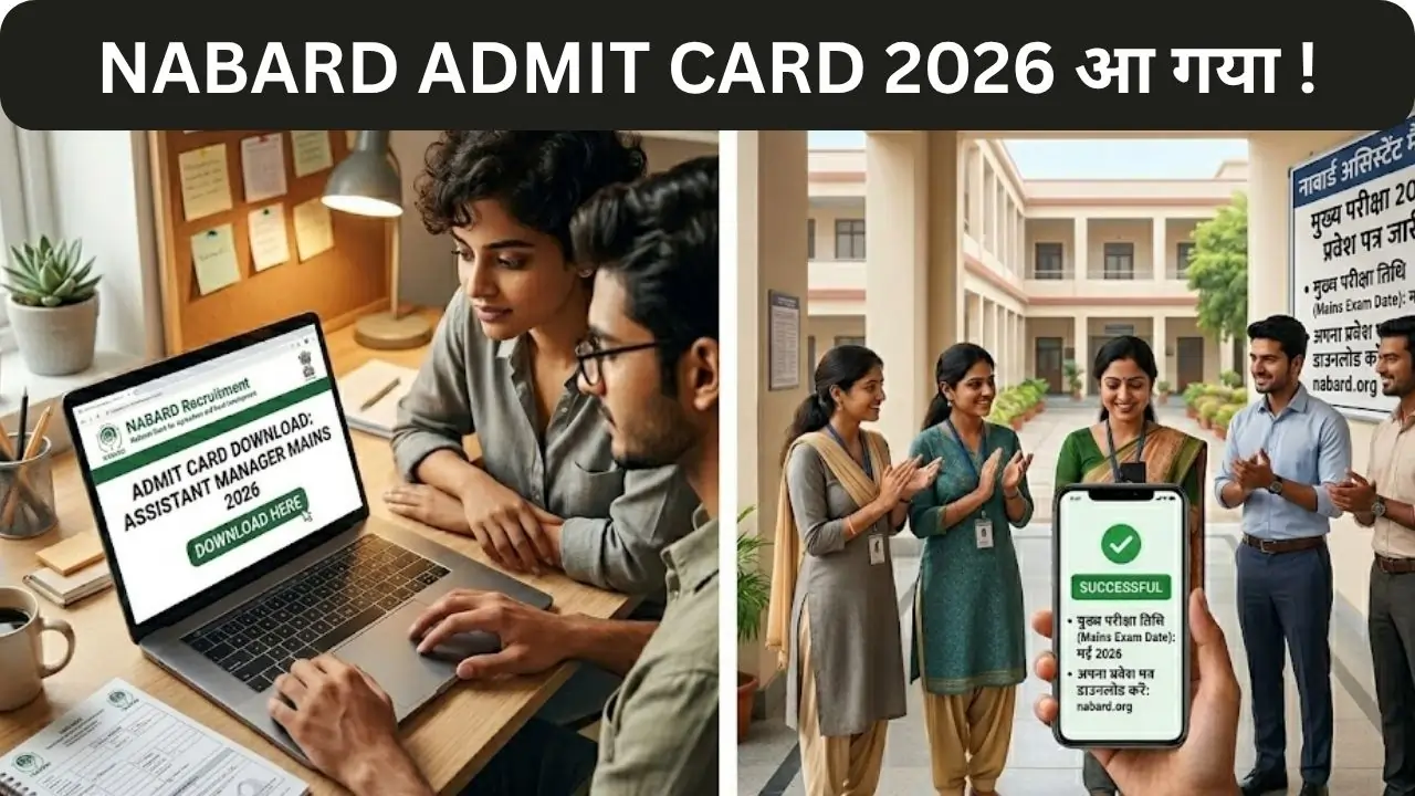 NABARD ADMIT CARD 2026 OUT