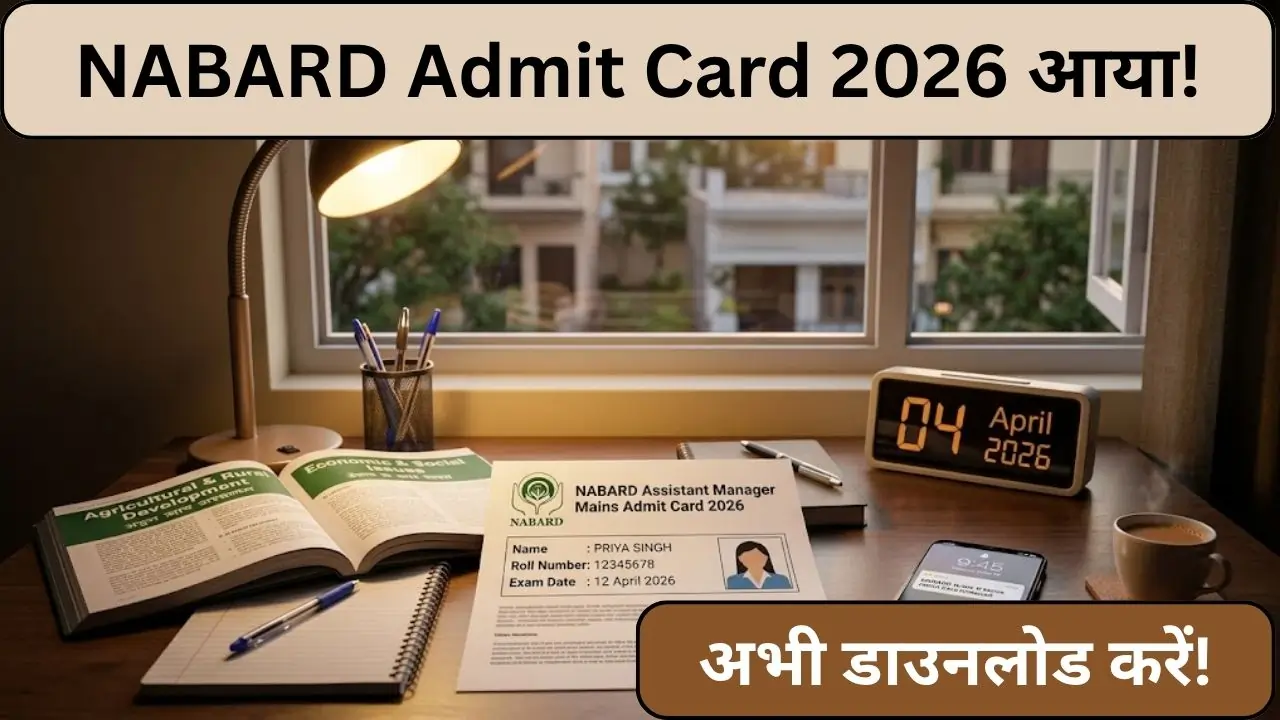 NABARD Assistant Manager Mains Admit