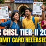 SSC CHSL Tier-II Admit Card 2026 जारी, यहां डाउनलोड करें