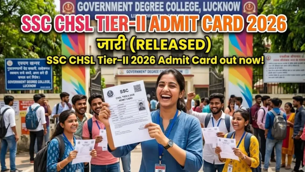 SSC CHSL Tier-II Admit Card 2026 UPDATE