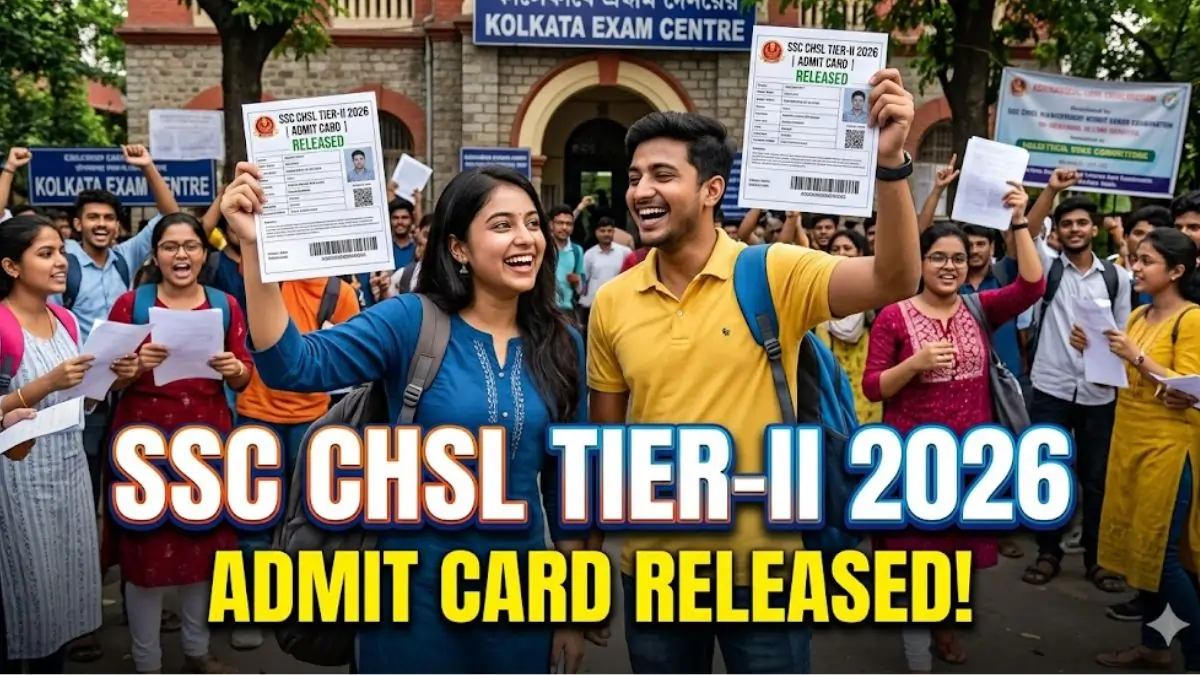 SSC CHSL Tier-II Admit Card 2026