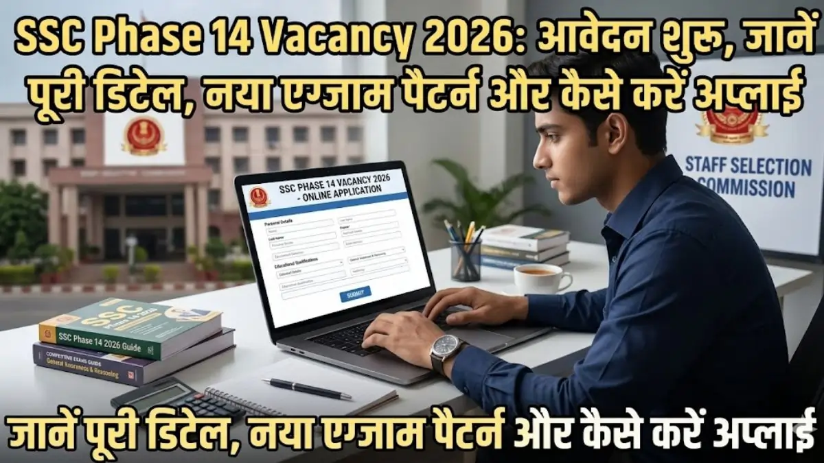 SSC Phase 14 Vacancy 2026