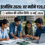 IIT Dharwad Internship 2026: BSc, BTech, MCA और MSc छात्रों के लिए सुनहरा मौका, हर महीने ₹20,000 स्टाइपेंड, 15 मई आखिरी तारीख