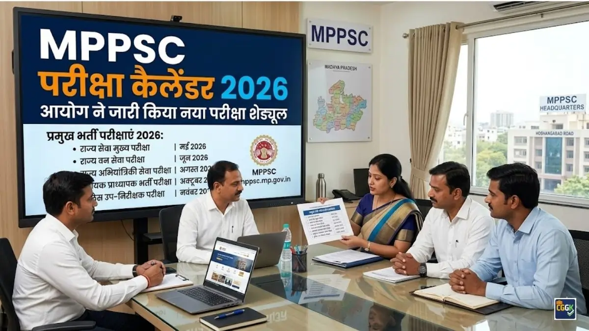 MPPSC Exam Calendar 2026