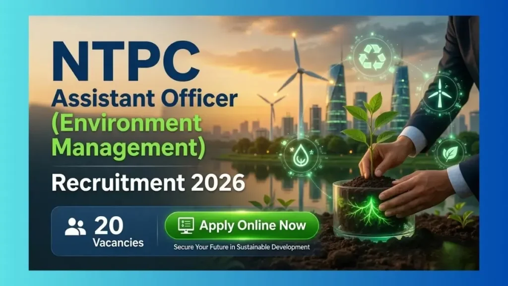 NTPC Assistant Officer Recruitment 2026