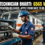 RRB Technician Vacancy 2026: रेलवे में 6565 पदों पर भर्ती, जानें आवेदन की तारीख, योग्यता और सैलरी