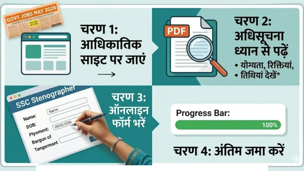 SSC Stenographer Grade C & D Recruitment 2026