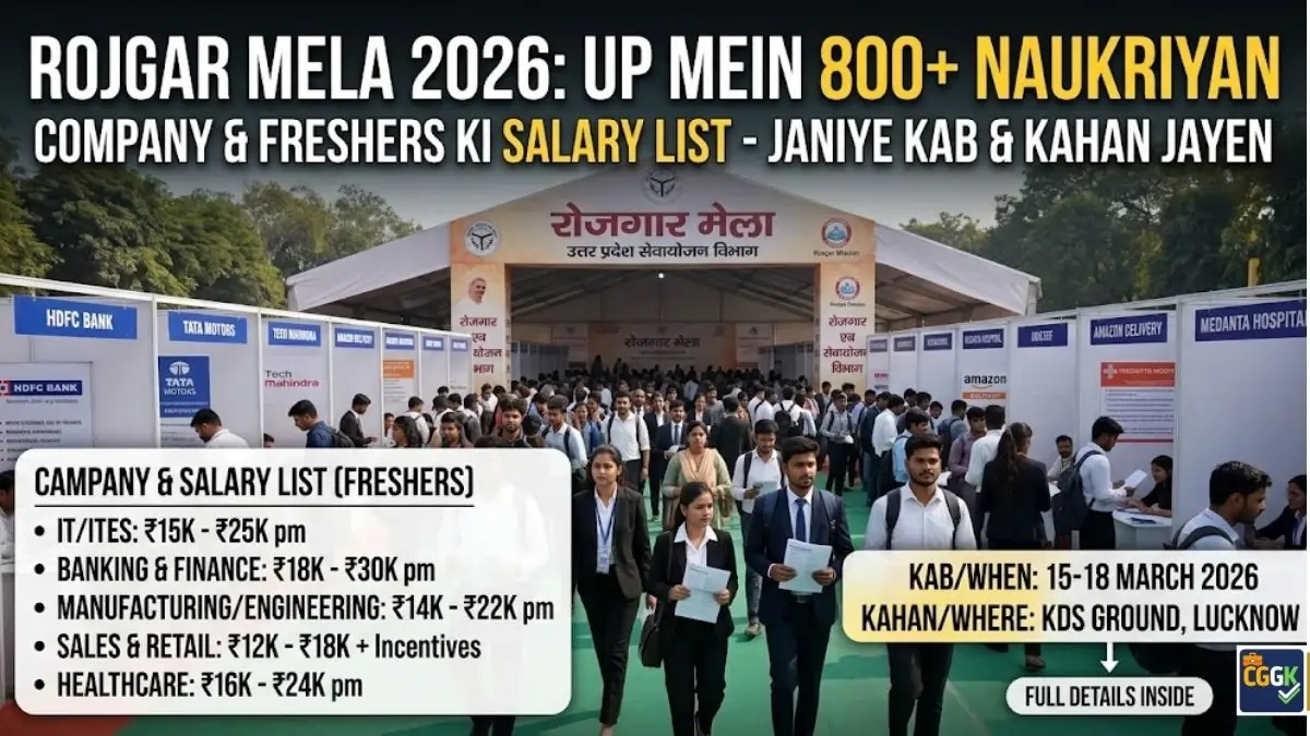 UP Rojgar Mela 2026