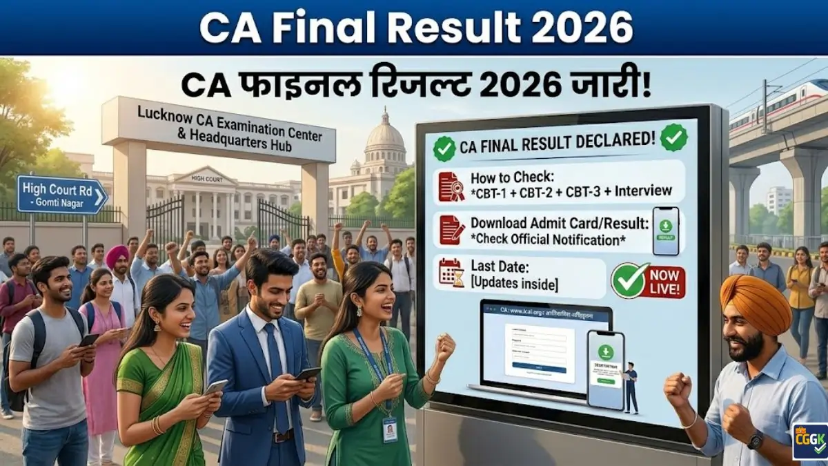 CA Final Result 2026