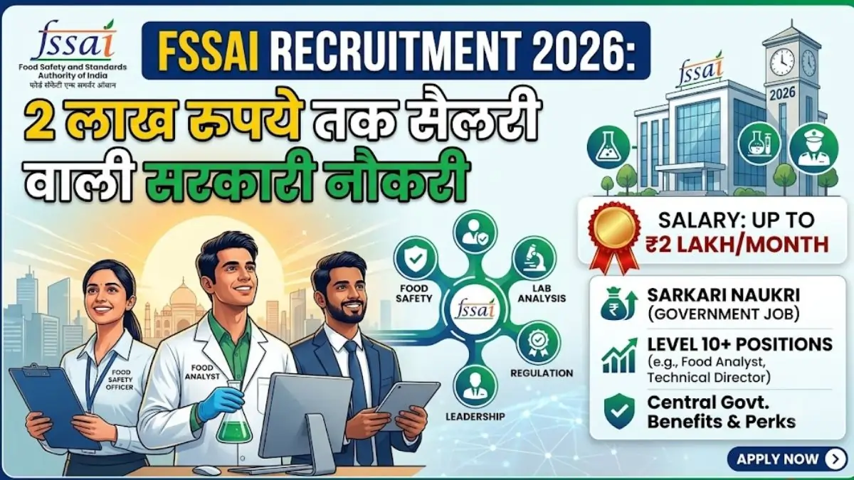 FSSAI Recruitment 2026