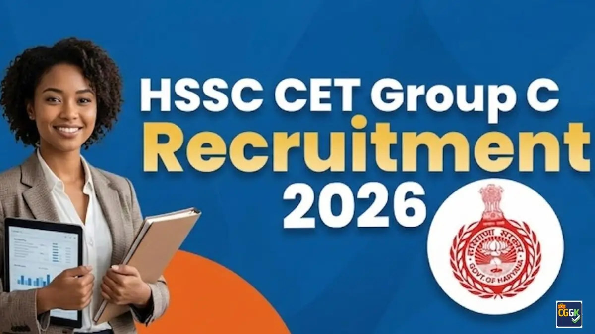 HSSC CET Group C Recruitment 2026