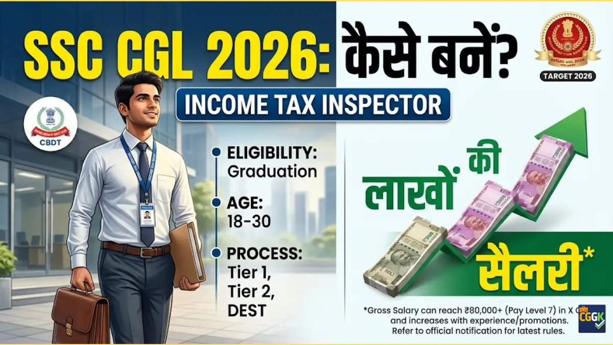 Income Tax Inspector 2026 Details