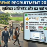 NBEMS Recruitment 2026: स्टेनोग्राफर, जूनियर असिस्टेंट और 53 पदों पर बड़ी भर्ती, जानें पूरी डिटेल