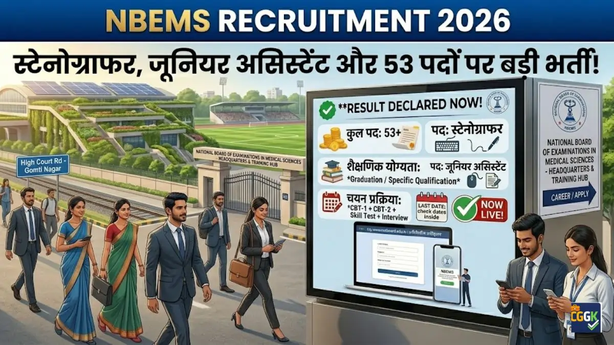 NBEMS Recruitment 2026