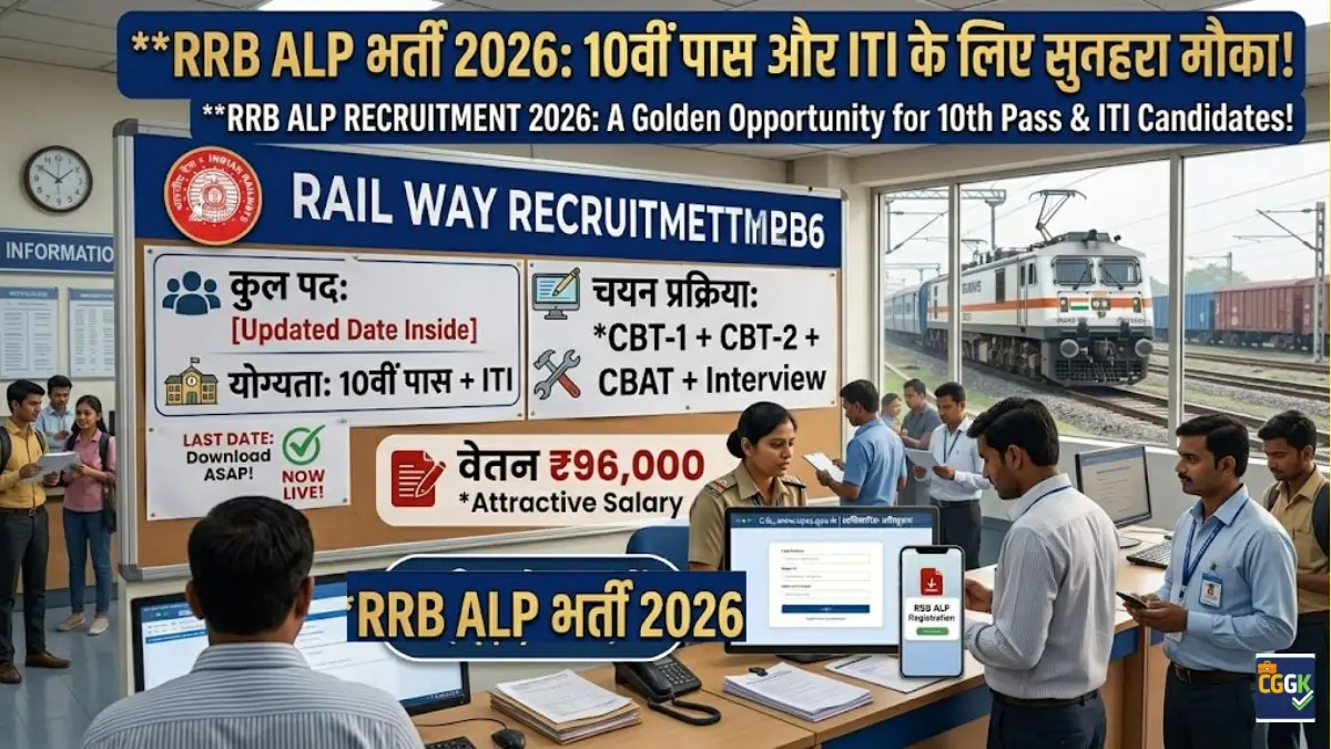 RRB ALP Recruitment 2026