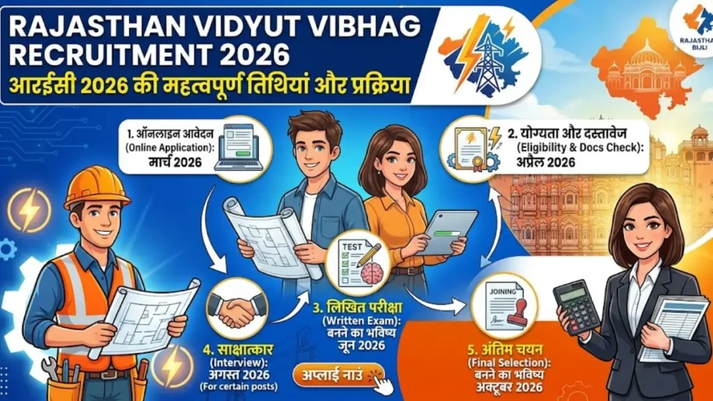 Rajasthan Bijli Vibhag Vacancy 2026 Update